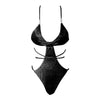 The Pearl Shimmer One Piece Swimsuit - Black