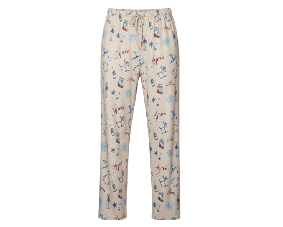 Apres Ski Print Pajama Pants