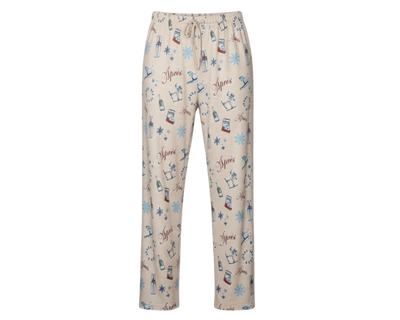Apres Ski Print Pajama Pants