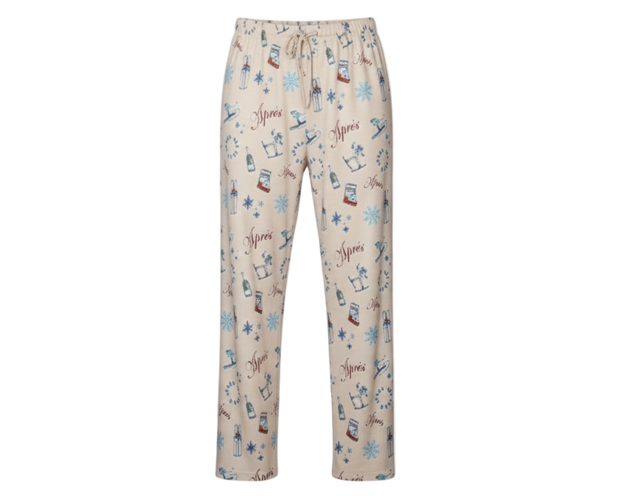 Apres Ski Print Pajama Pants