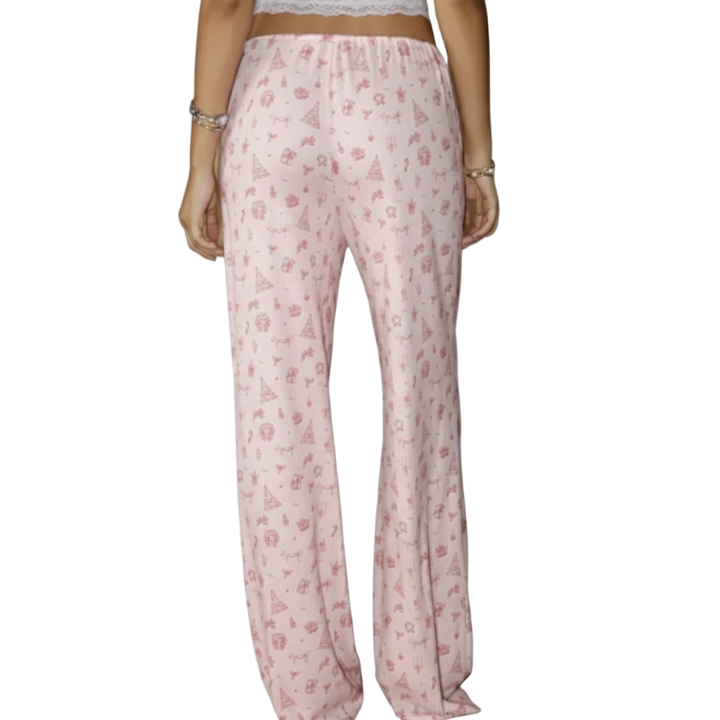 Pinkmas  Rib Pajama Pants