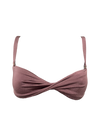 The Classic Bandeau Bikini Top - Espresso