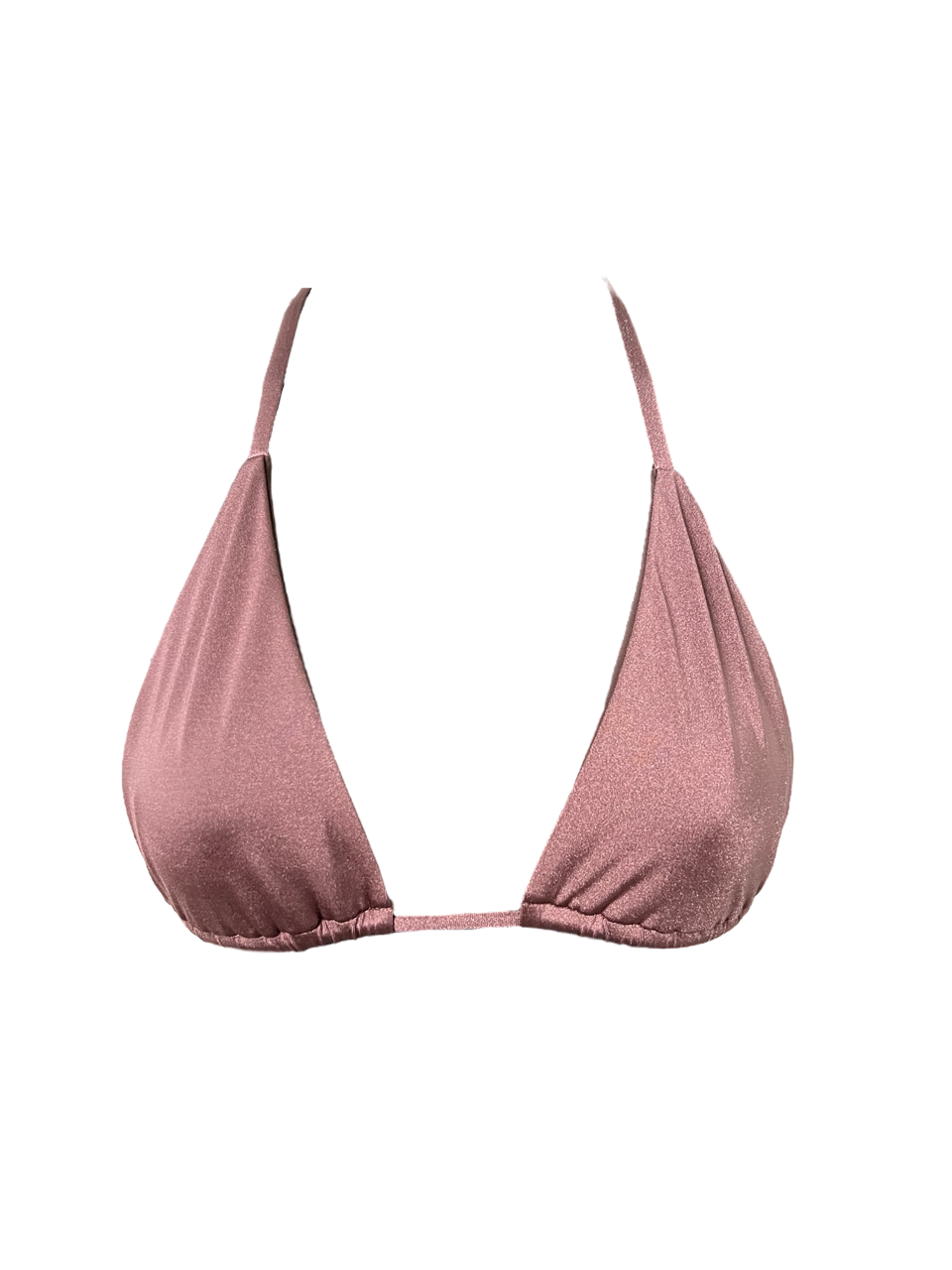 The Classic Triangle Bikini Top - Espresso
