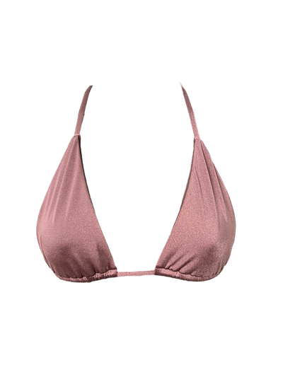 The Classic Triangle Bikini Top - Espresso