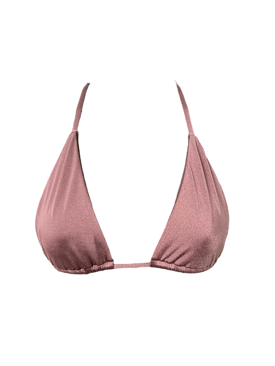 The Classic Triangle Bikini Top - Espresso