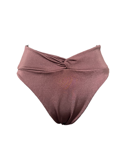 The Classic High Waist Bikini Bottom - Espresso