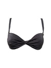 The Classic Bandeau Bikini Top - Black