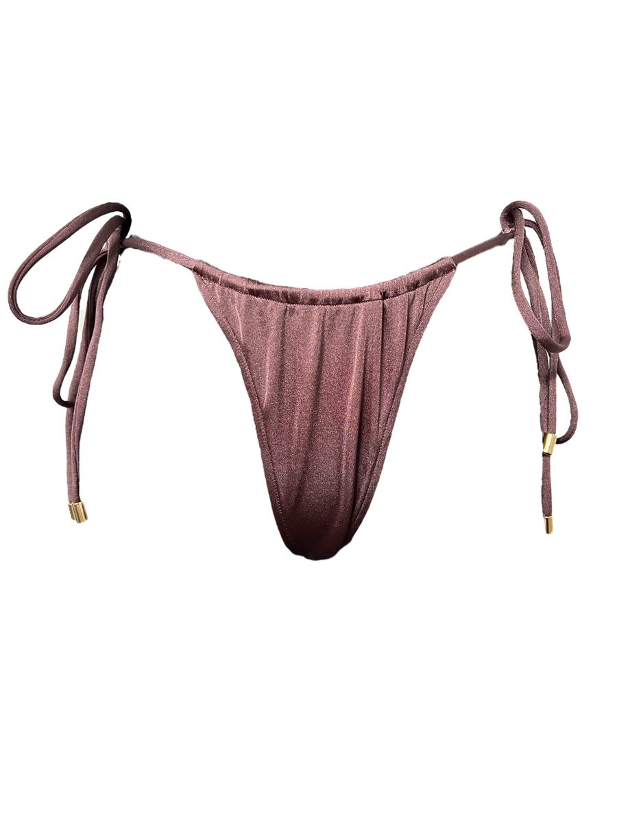The Classic String Bikini Bottom - Espresso