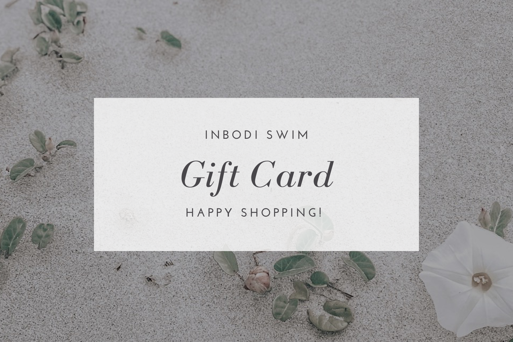 Inbodi Swim Gift Card