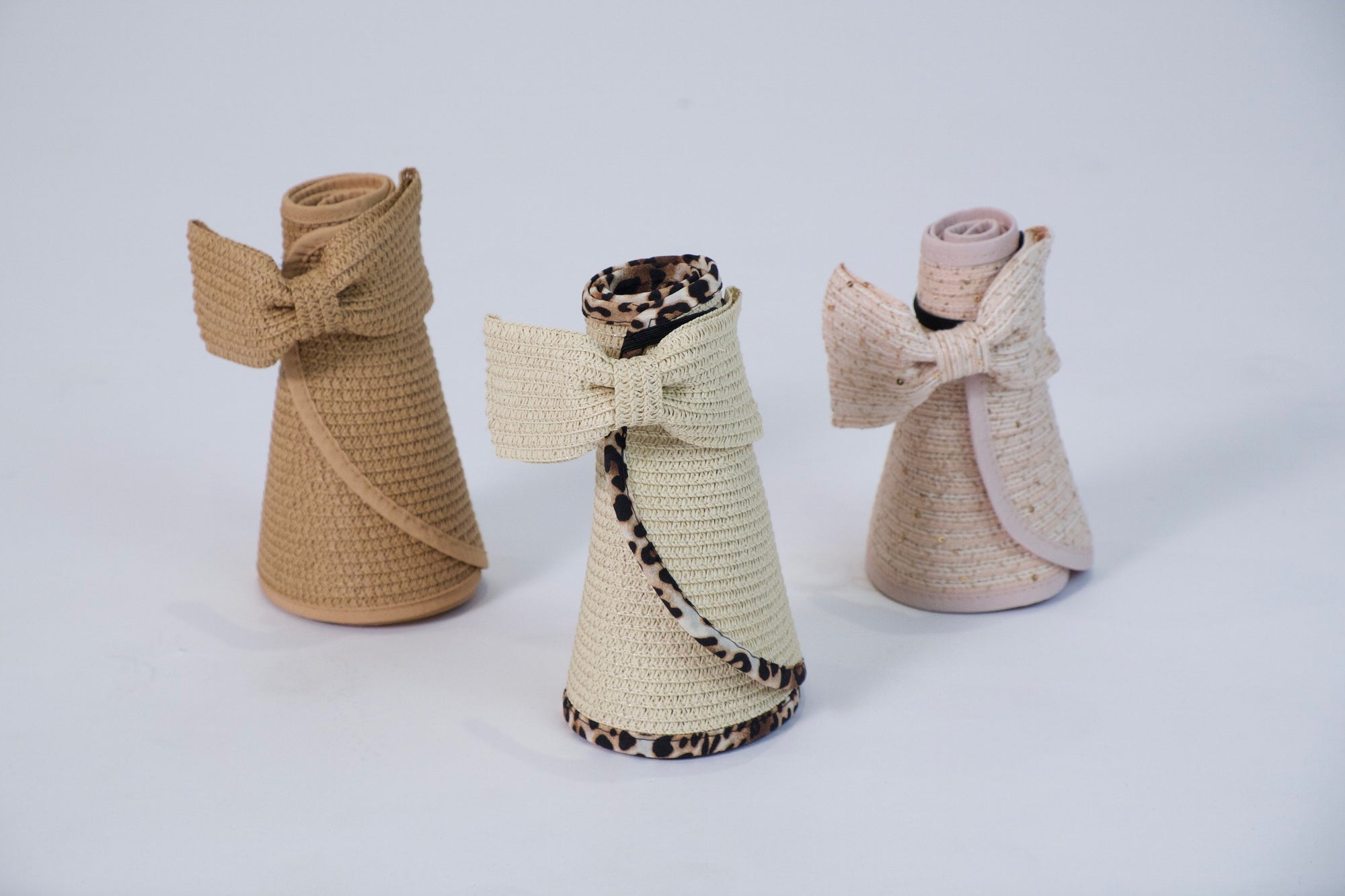 Khaki Wide Brim Visor