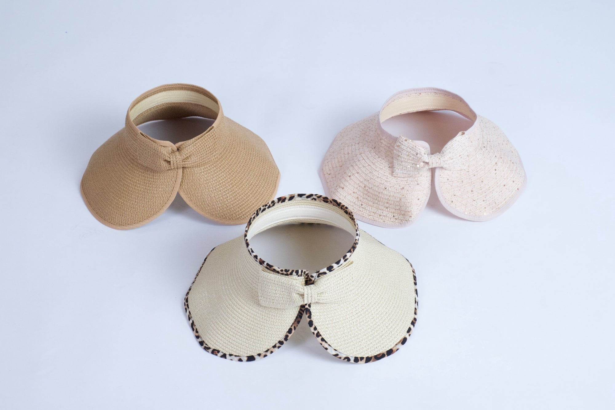 Khaki Wide Brim Visor