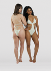 The Pearl Shimmer One Piece Swimsuit